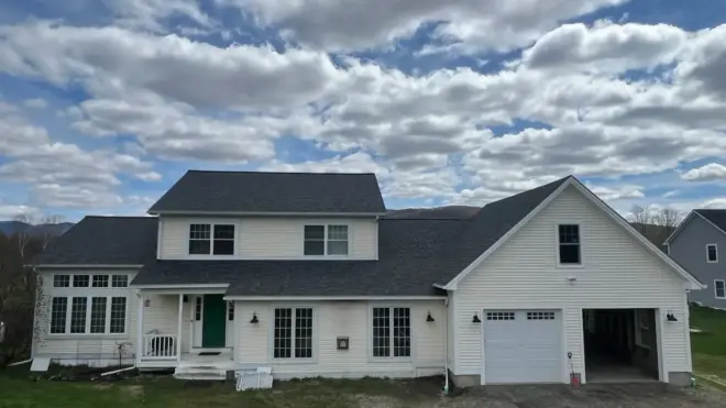 New roof in Vergennes Vermont